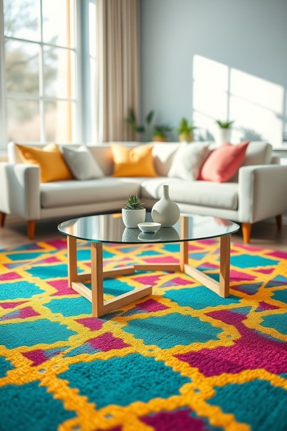 vibrant area rugs transform spaces