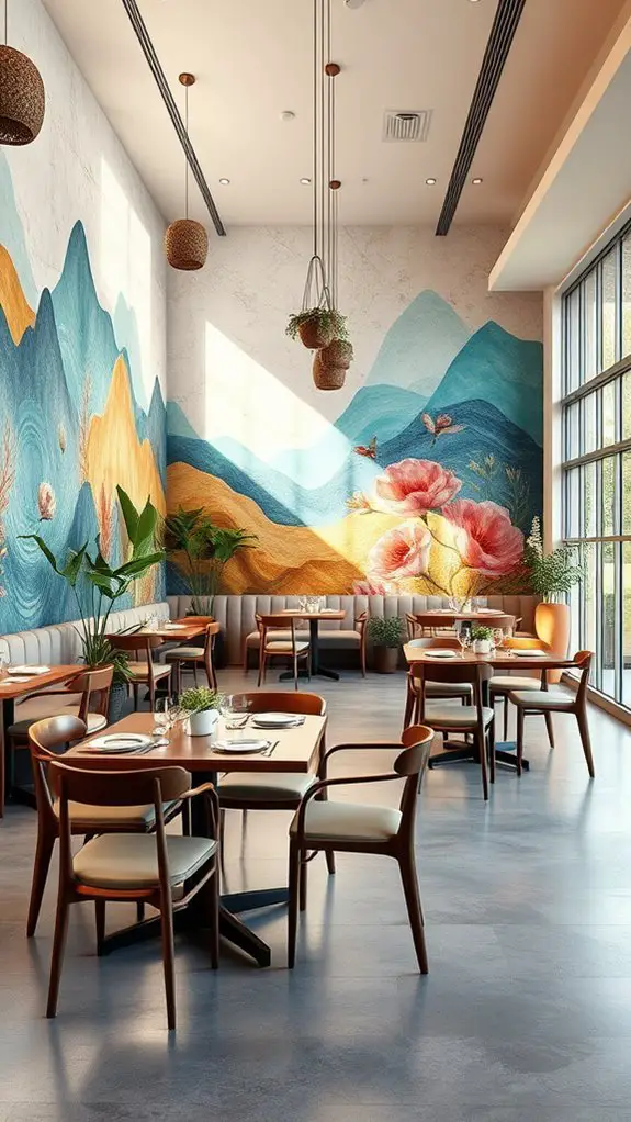 vibrant artistic dining experiences