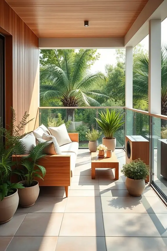 vibrant balcony sound system