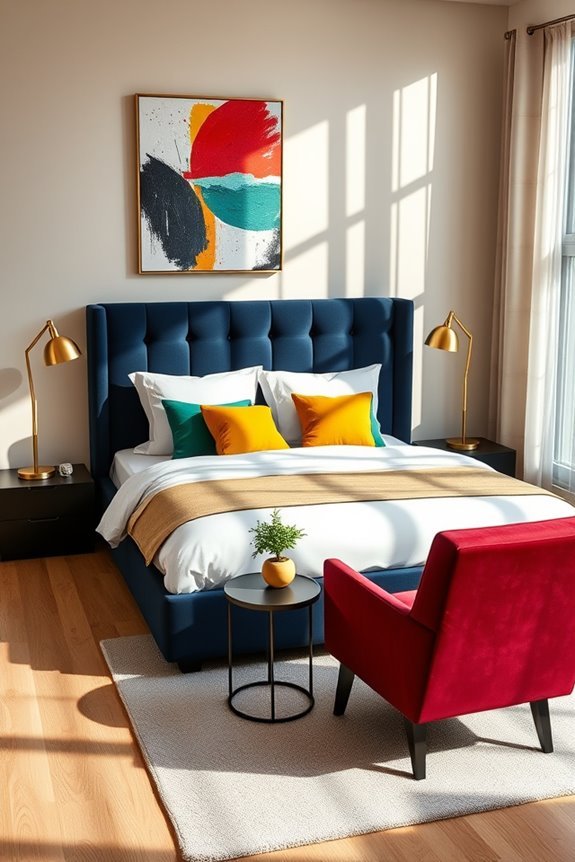vibrant bold color transformation