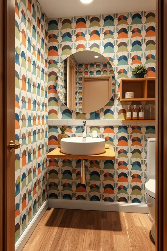 vibrant bold wallpaper designs