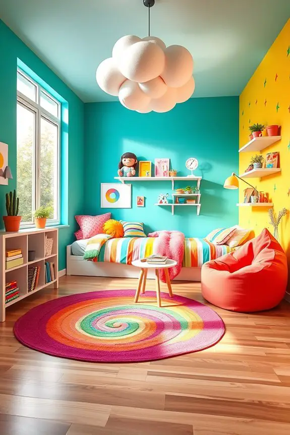 vibrant children s bedroom design