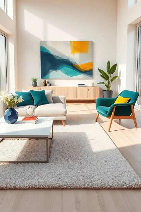 vibrant color blocking techniques