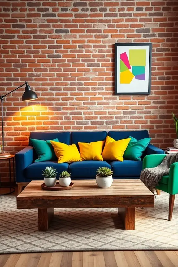 vibrant color schemes enhance charm
