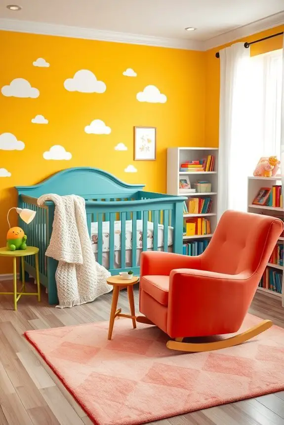 vibrant colors energize spaces