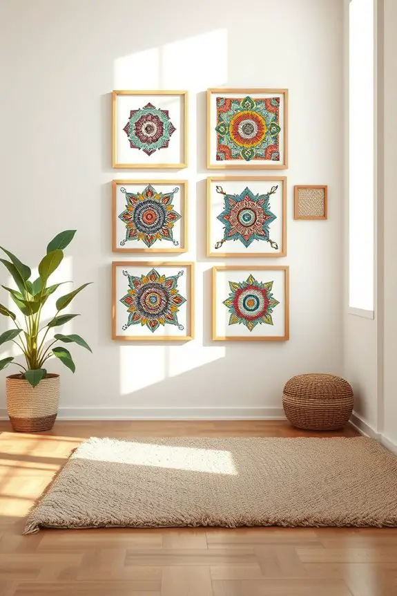 vibrant cultural patterned decor