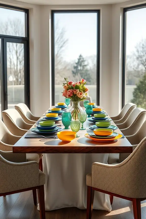 vibrant dining experience enhanced