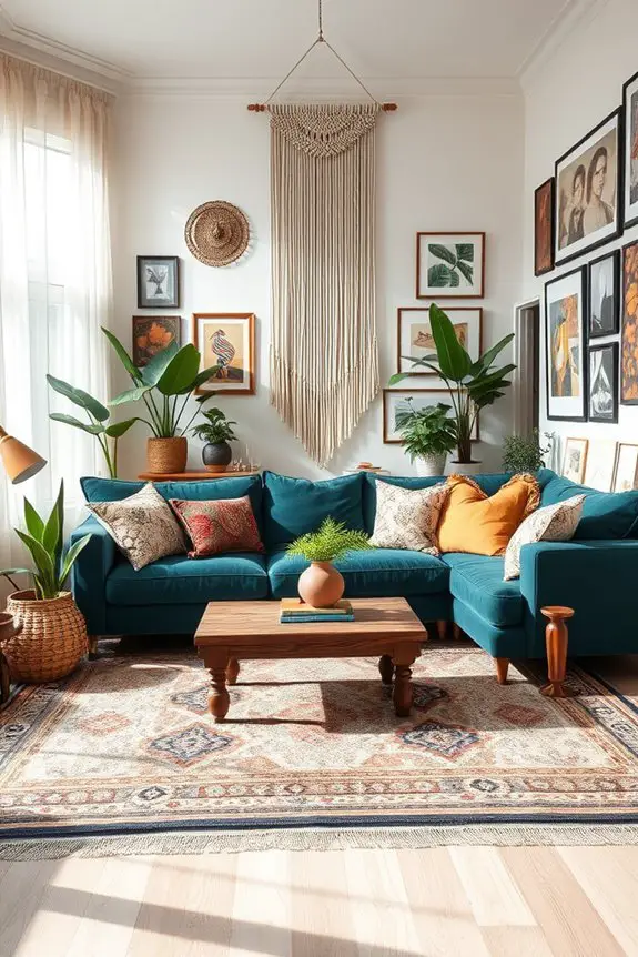 vibrant eclectic bohemian design