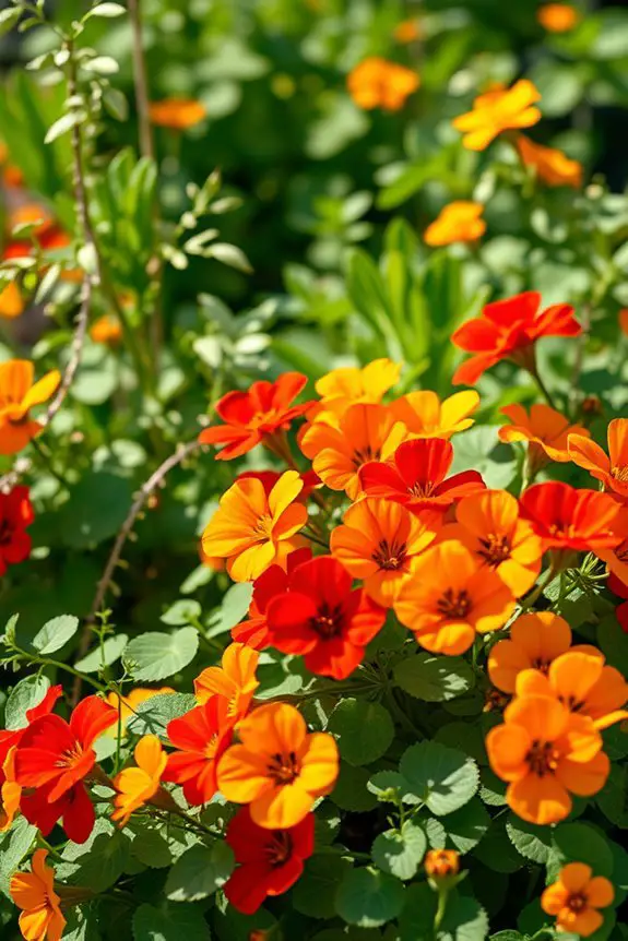 vibrant edible garden companion