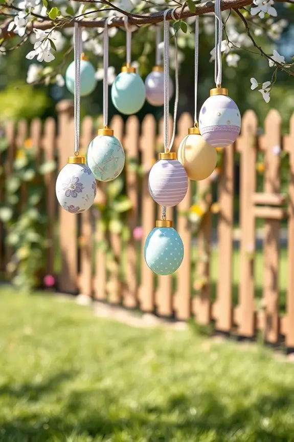 vibrant festive egg decorations