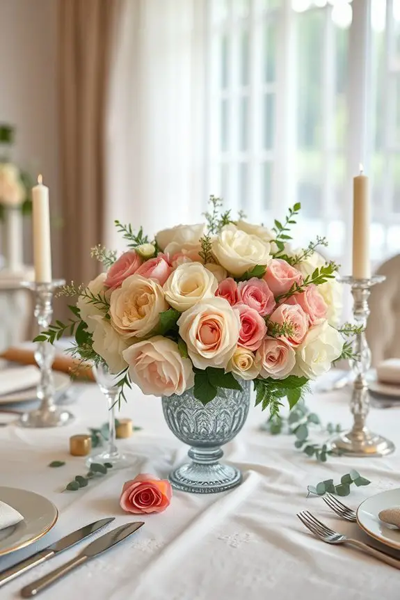 vibrant floral centerpiece arrangements