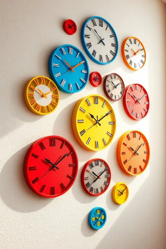 vibrant functional wall decor