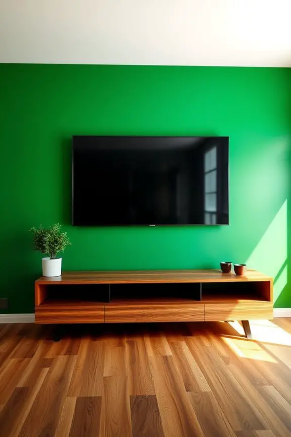 vibrant green wood synergy