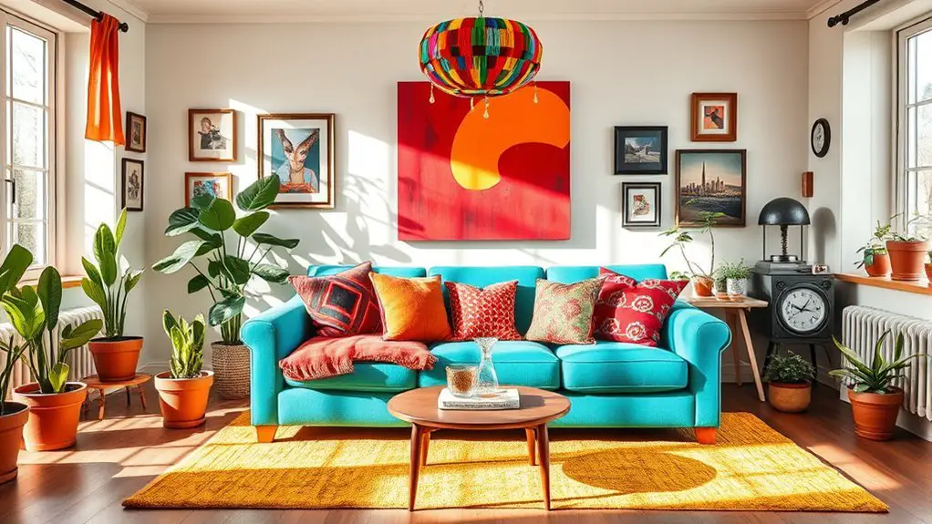 vibrant home decor inspiration