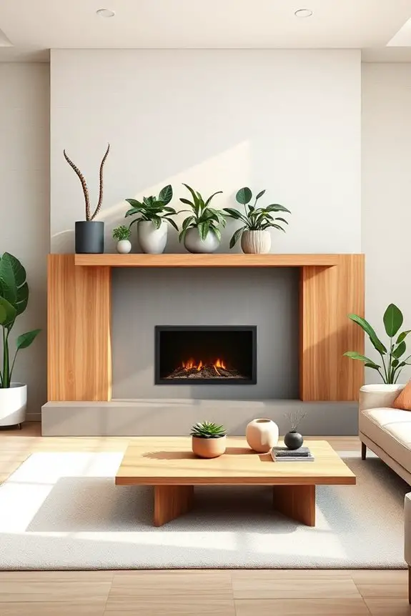 vibrant indoor plant accents