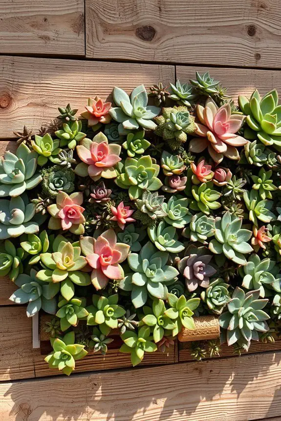 vibrant indoor succulent gardens