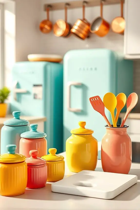 vibrant kitchen accessories collection