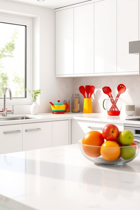 vibrant kitchen accessories elevate