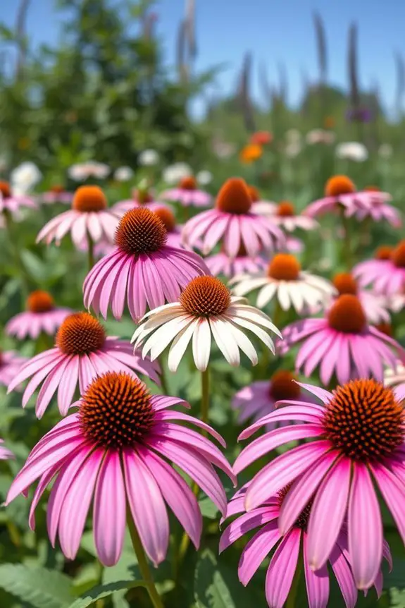 vibrant low maintenance garden flowers