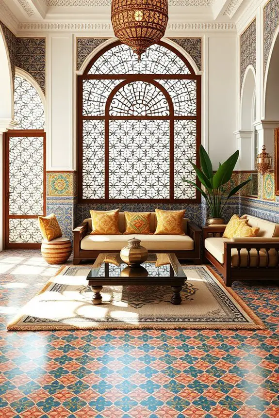 vibrant moroccan tile designs