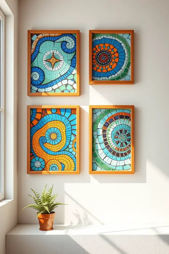 vibrant mosaic art transforms