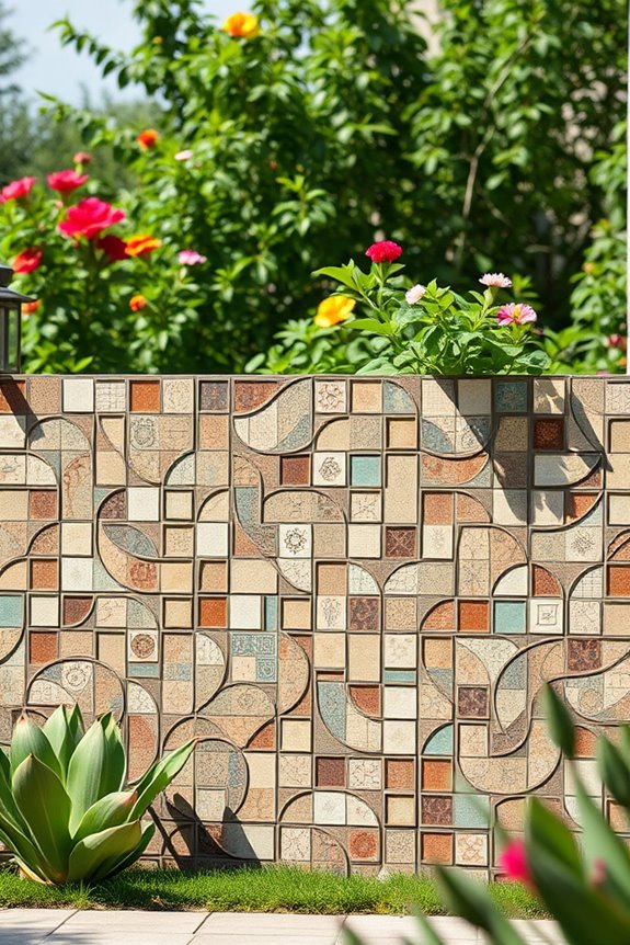 vibrant mosaic tile artistry