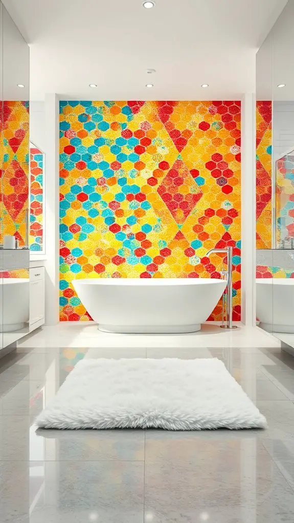 vibrant mosaic tile designs