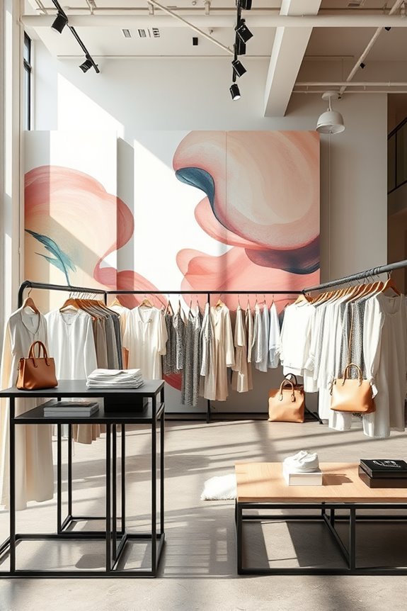 vibrant mural designs enhance ambiance