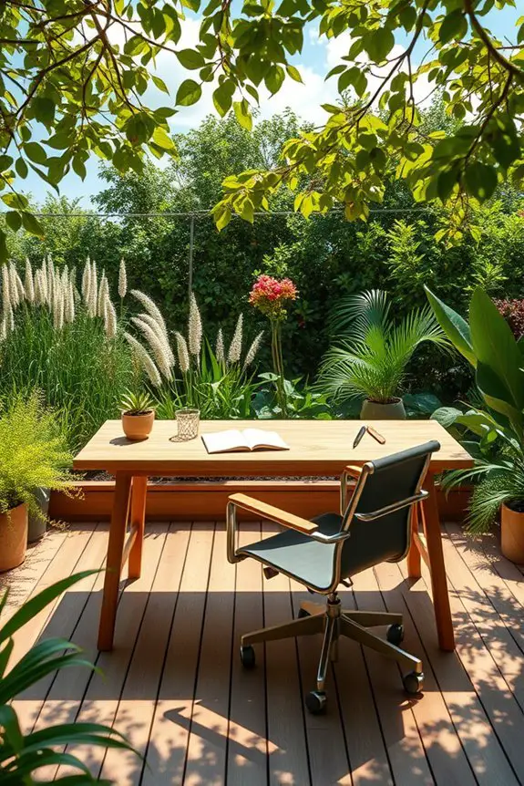 vibrant outdoor workspaces enhance productivity