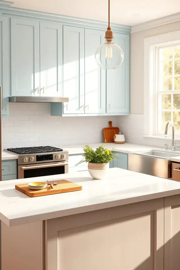 vibrant painted cabinet transformations