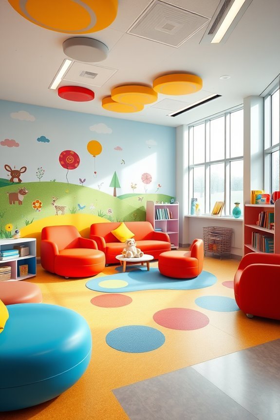vibrant pediatric healing environments