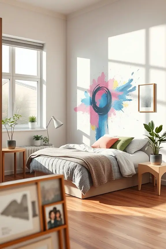 vibrant personality wall murals