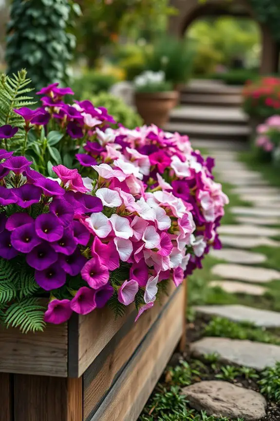 vibrant petunia garden care
