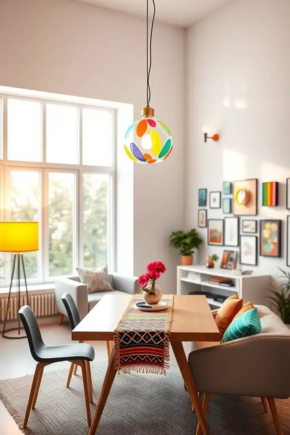 vibrant playful lighting designs