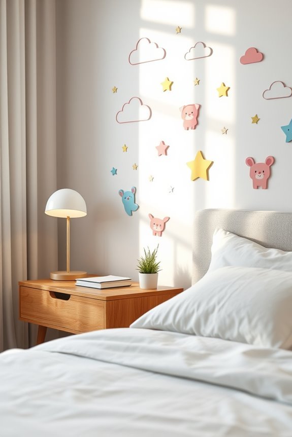 vibrant playful wall decals
