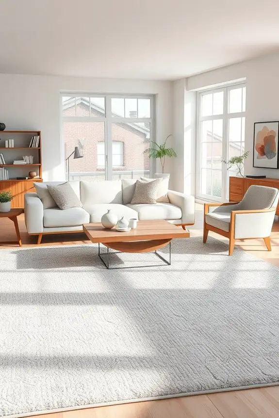 vibrant rugs enhance spaces