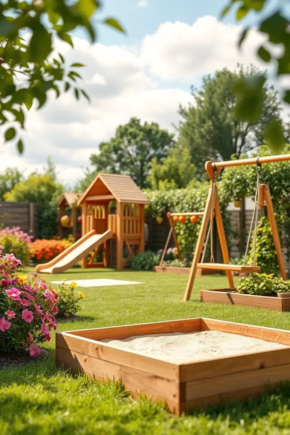 vibrant safe play area