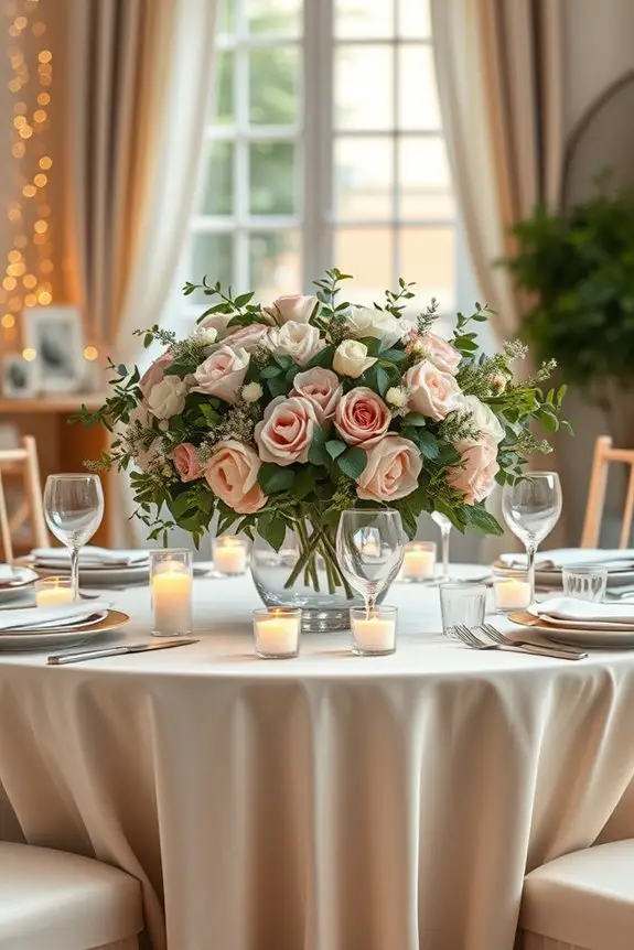 vibrant seasonal flower arrangements