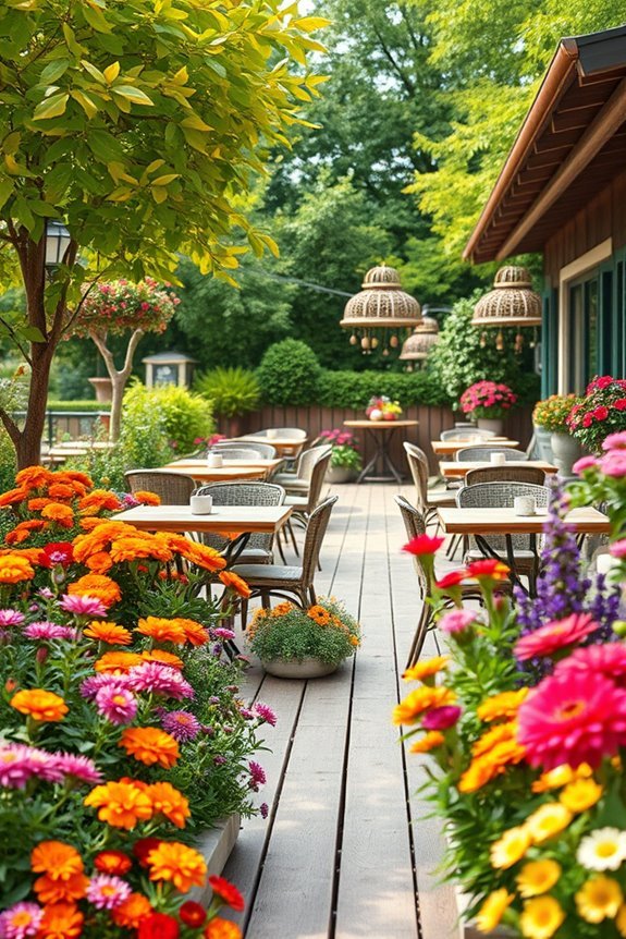vibrant seasonal garden transformations