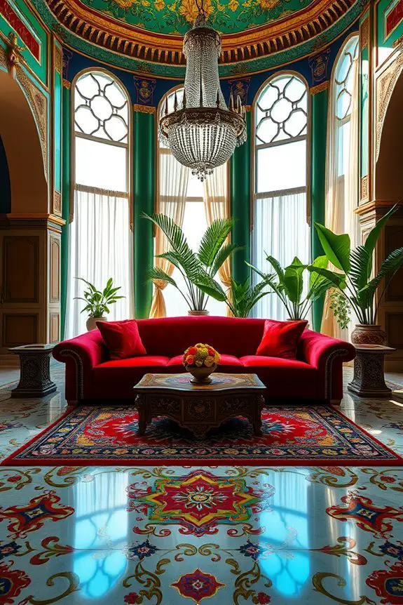 vibrant textiles and accessories