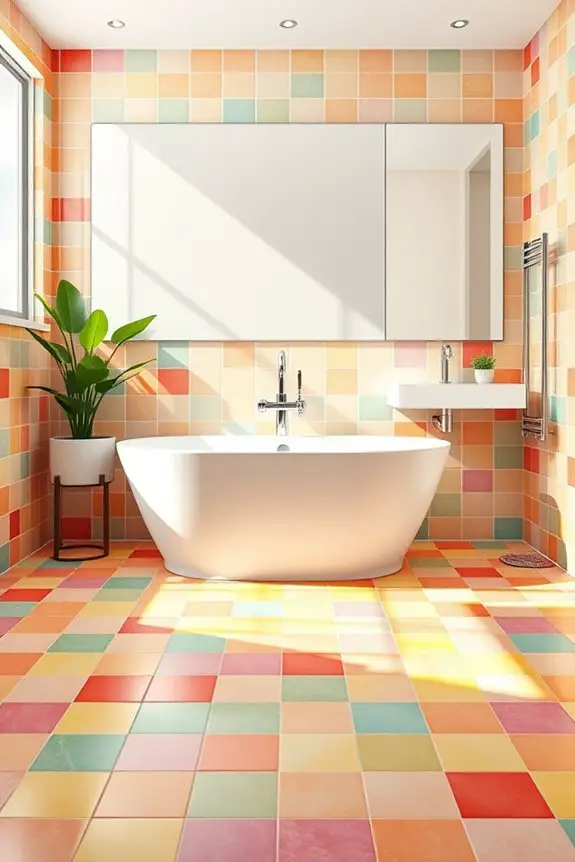 vibrant tiles joyful sanctuary
