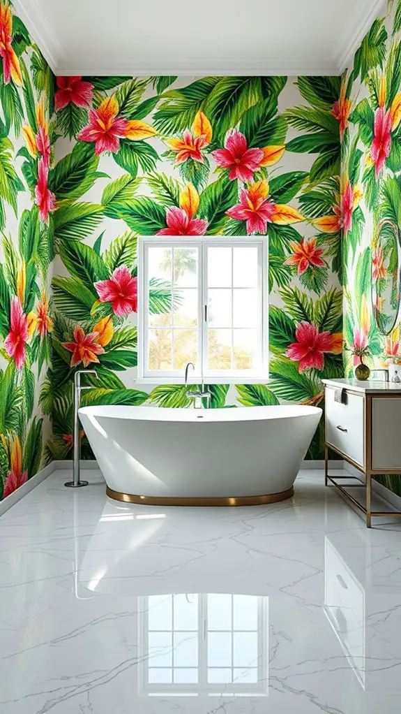 vibrant tropical color transformation