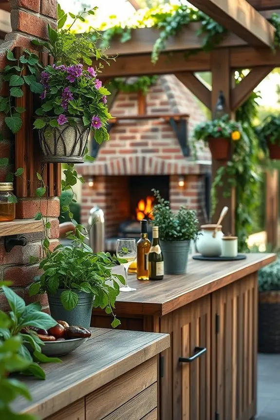 vibrant vertical garden planters