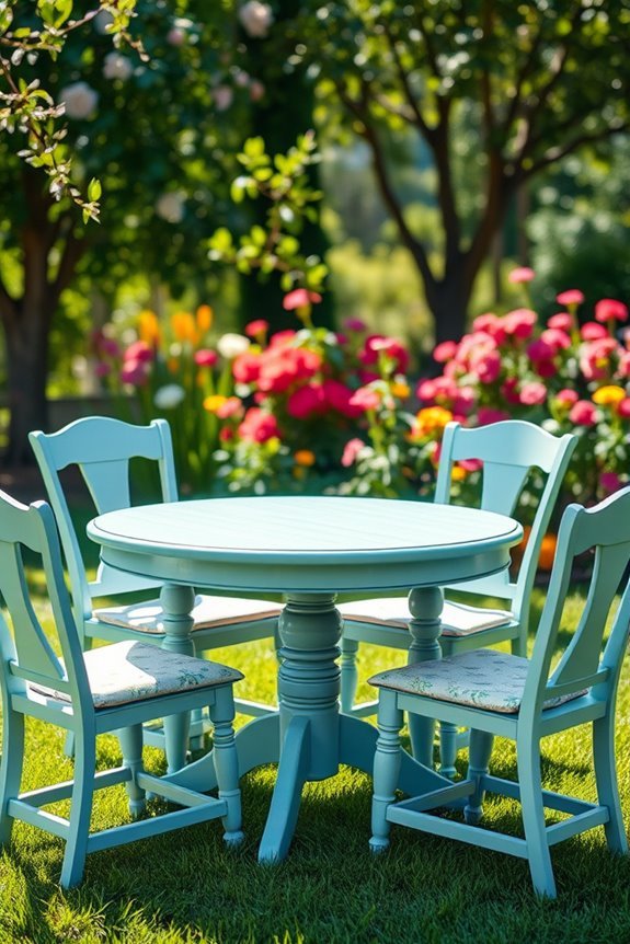vibrant weather resistant garden furniture
