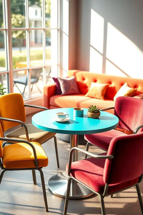 vibrant welcoming cafe atmosphere