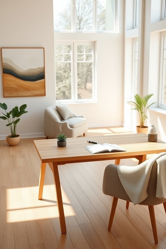 vibrant workspace for well being