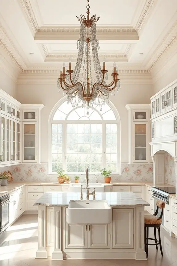 victorian kitchen statement chandelier