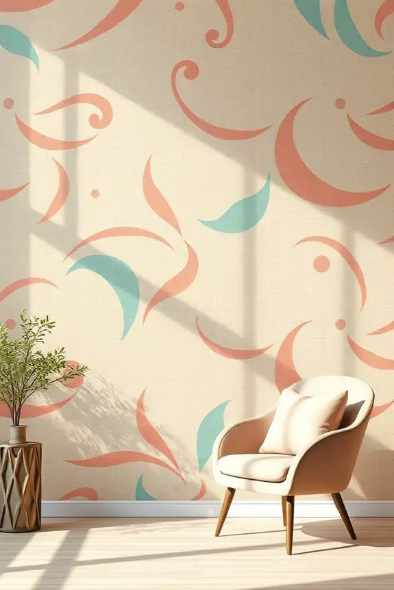 vintage abstract wall decor