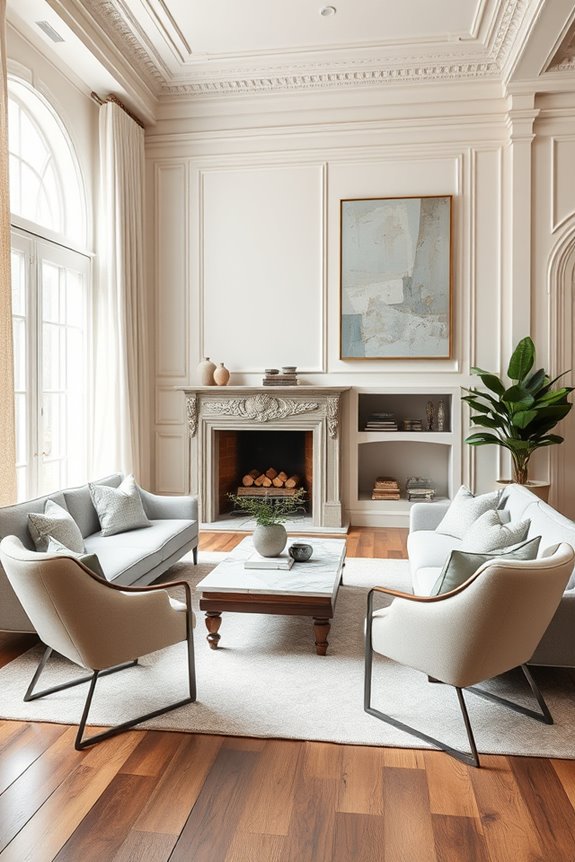 vintage and modern blend