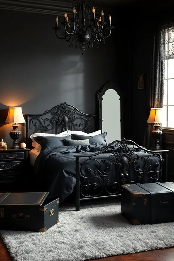 vintage black decor accents
